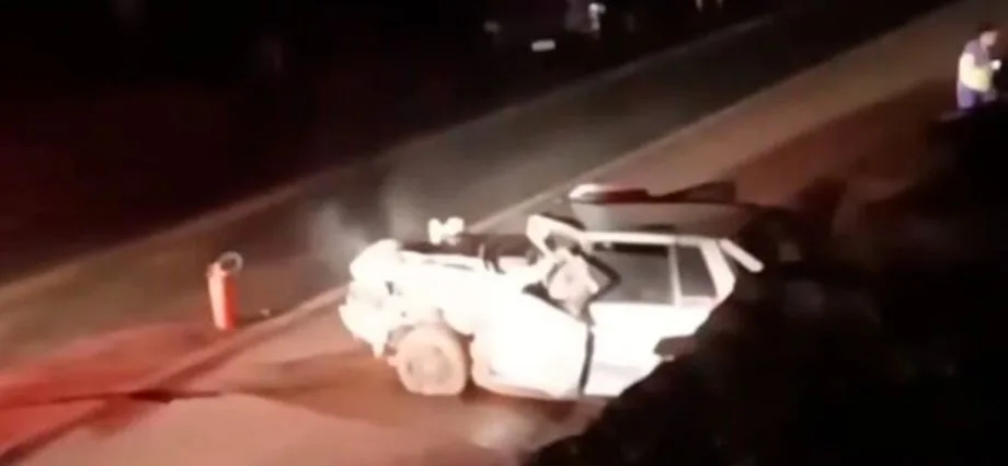 Acidente grave na BR-163 em Rio Verde deixa quatro feridos