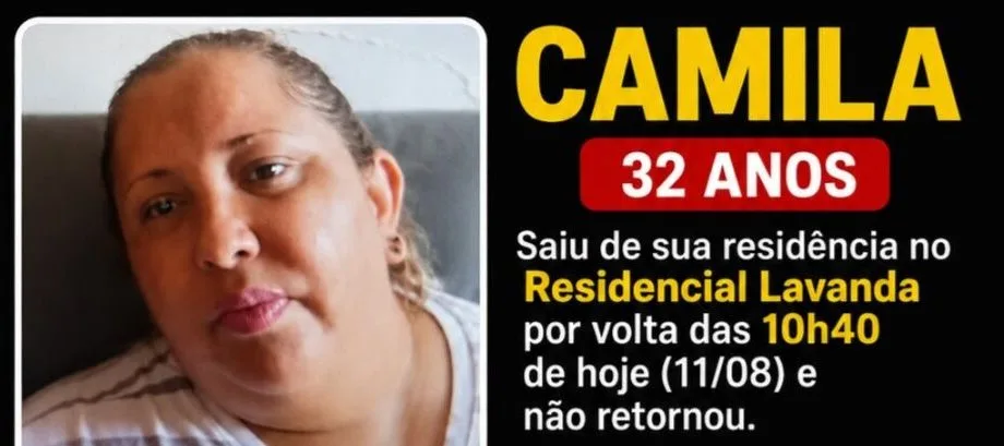 Mulher desaparece em Campo Grande após deixar condomínio