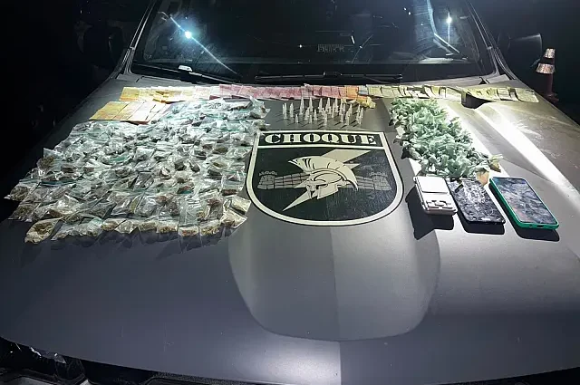 Polícia de Choque prende suspeito de tráfico em Campo Grande