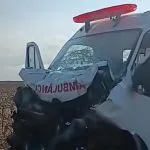Mulher morre em acidente de ambulância na BR-060 em Sidrolândia