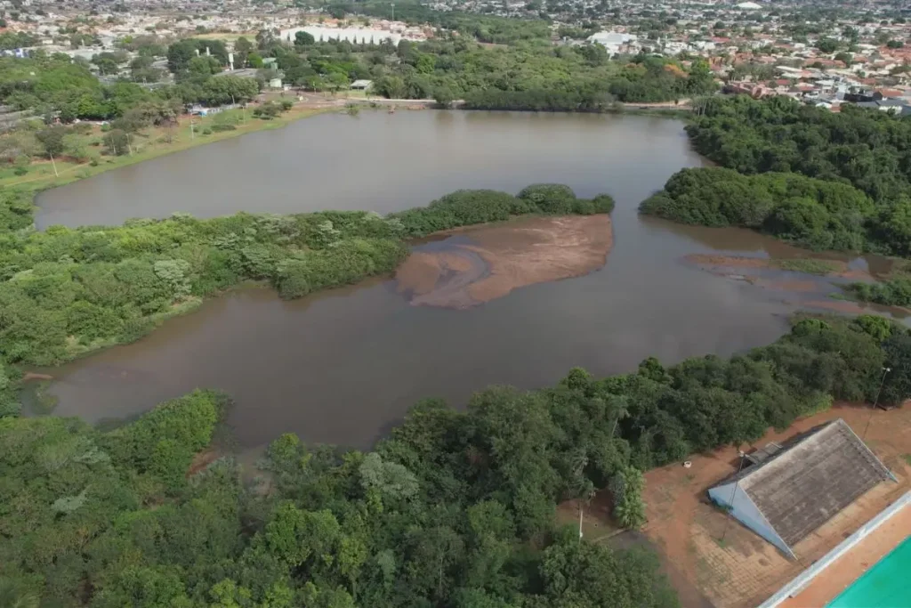 Barragem Lago do Amor é das 14 existentes em MS e a única em Campo Grande (Foto: MAgno Lemes)
