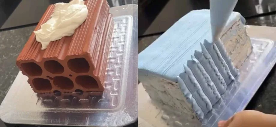 Confeiteira entrega bolo de tijolo para cliente caloteira em vídeo viral