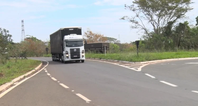 Interdição da Rotatória da BR-262 em Três Lagoas para Obras de Novo Posto Fiscal