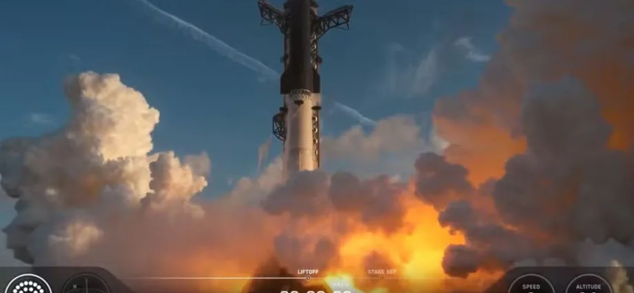 SpaceX tenta alcançar a órbita da Terra com a Starship pela primeira vez