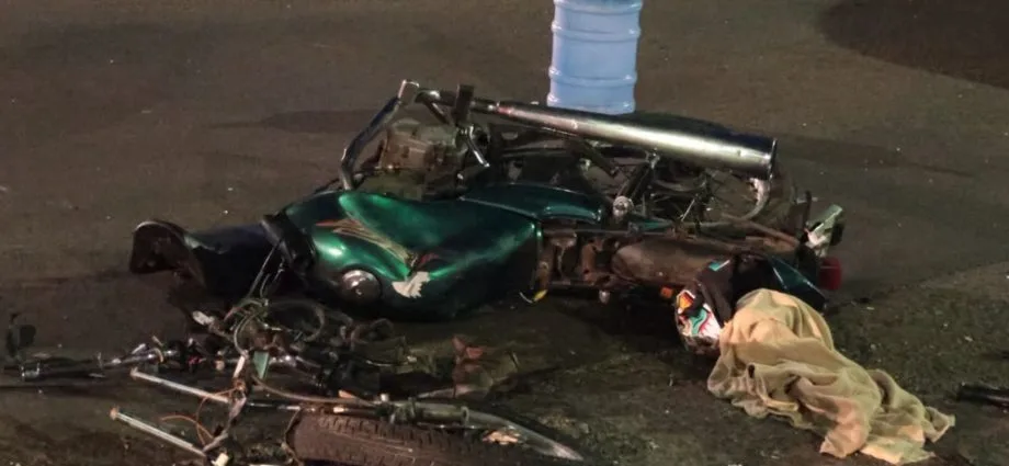 Motociclista fica ferido em colisão na Rua Alexandre Fleming, em Campo Grande