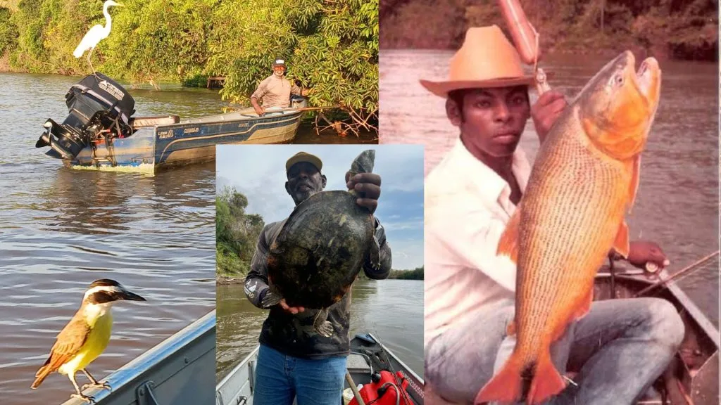 Pescador de Coxim narra 60 anos de histórias com a fauna do Pantanal