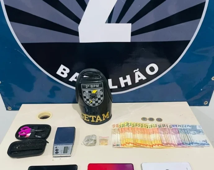 Jovem é preso por tráfico de drogas em Três Lagoas