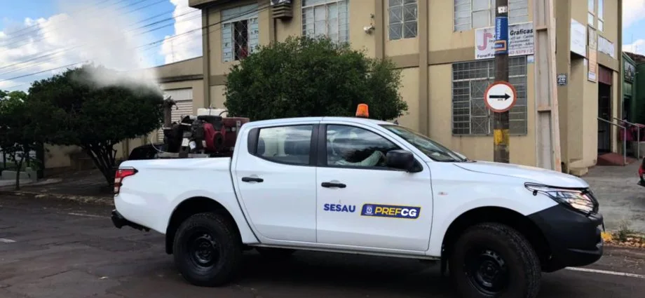 Fumacê percorre região do Bandeirantes em Campo Grande nesta quarta-feira