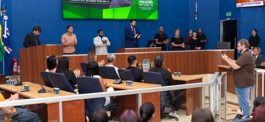 Homenagem a Educadores Físicos em Três Lagoas