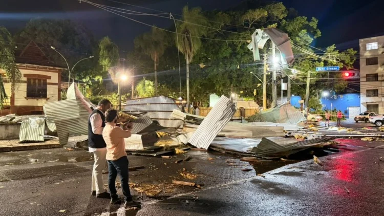 Alerta amarelo para tempestades em Campo Grande nesta segunda-feira