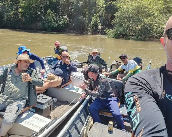 Travessia histórica de 360 km pelo Rio Verde em Mato Grosso do Sul
