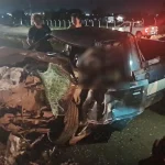 Acidente entre Ford Pampa e Fiat Toro resulta em morte em Ribas do Rio Pardo