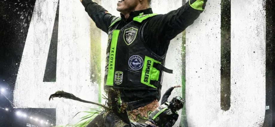 José Vitor Leme atinge 400 montarias qualificadas na PBR
