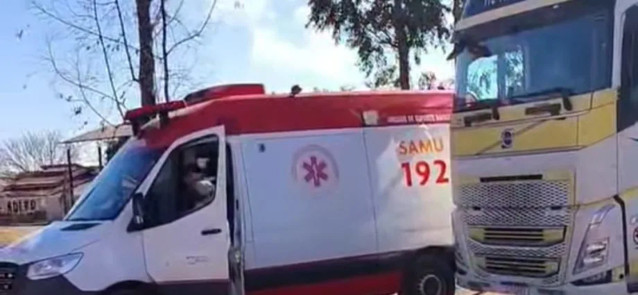 Homem passa mal durante limpeza de tanque de carreta em Três Lagoas
