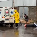 Ciclista sofre ferimentos em acidente com carro em Água Clara