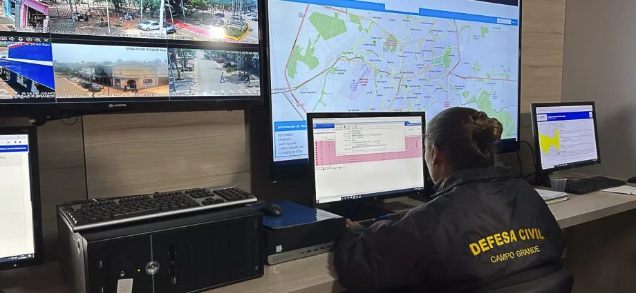 Alerta para Tempestade em Campo Grande: Defesa Civil Recomenda Cuidados