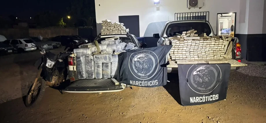 Maconha apreendida em Campo Grande: quase 2 toneladas em residência