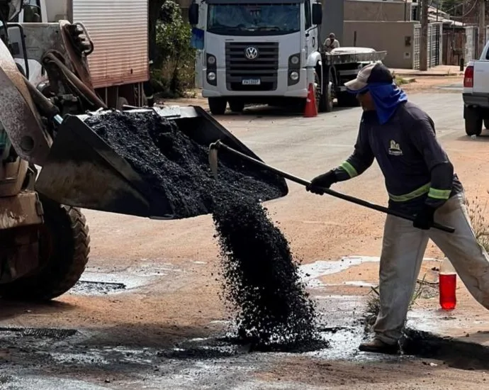 Campo Grande amplia operação tapa-buracos com nova ordem de serviço