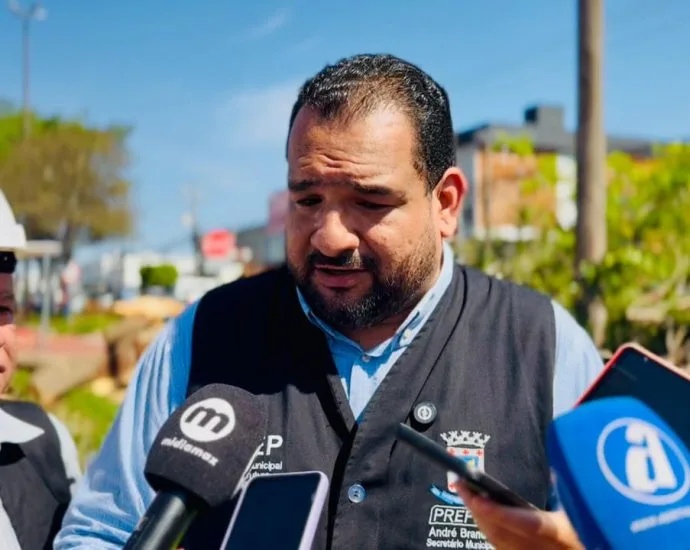 Sisep prioriza desobstrução de vias após temporal em Campo Grande