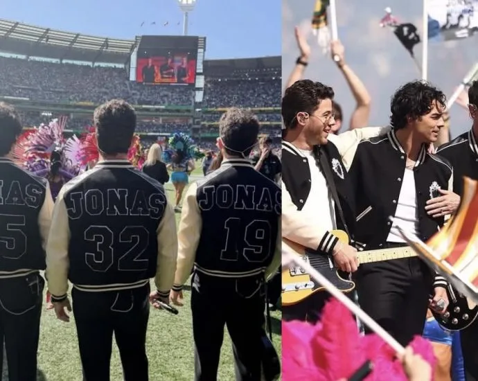 Jonas Brothers fazem show histórico na NFL em Melbourne