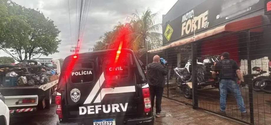 Polícia de Campo Grande prende empresário por desmanche de motos roubadas
