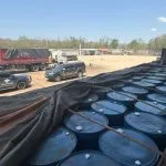 Apreensão de 15 toneladas de solvente para cocaína em Corumbá