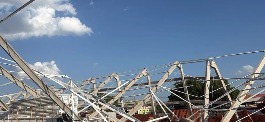 Desabamento de supermercado em construção causa mortes em Campo Grande