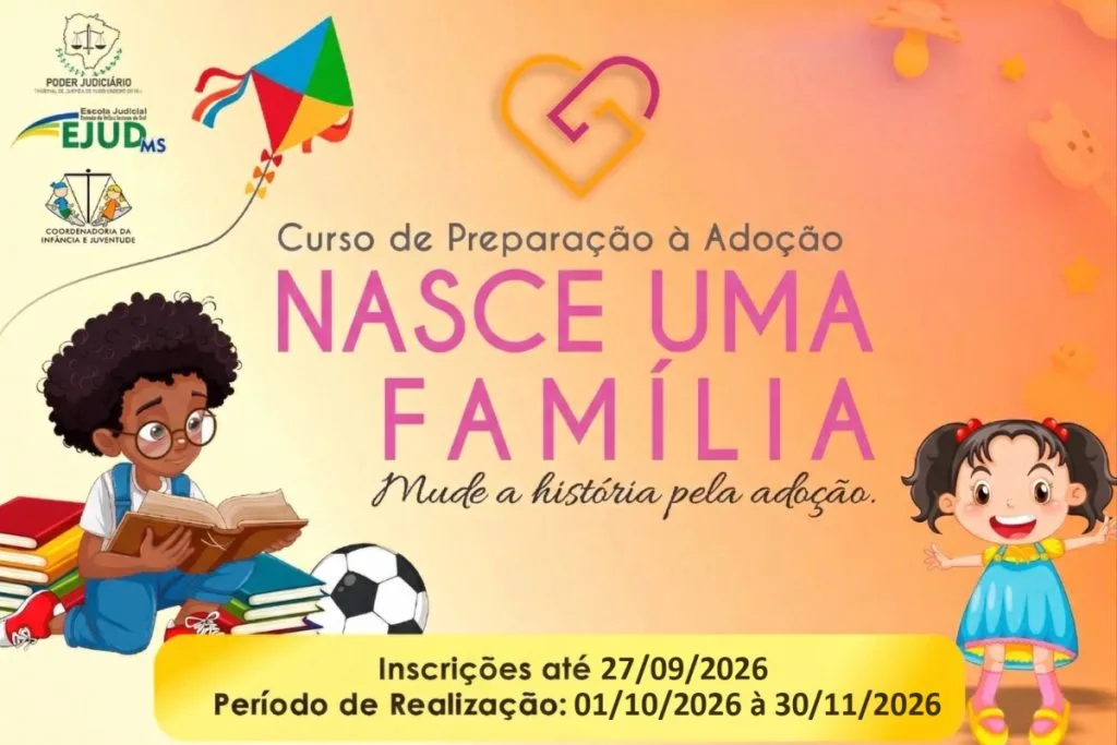 curso adoção tjms data de inscrição