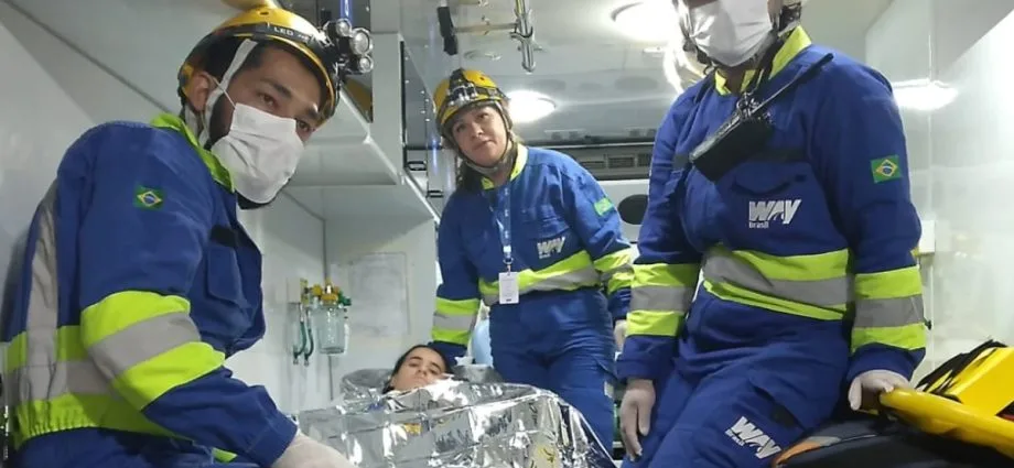 Bebê nasce em viatura de resgate na MS-306 em Costa Rica