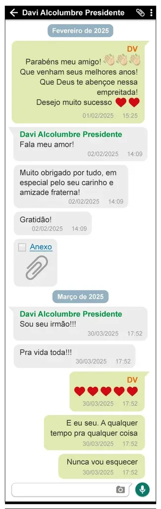 Imagens revelam proximidade entre Davi Alcolumbre e Daniel Vorcaro