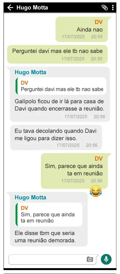 Imagens revelam proximidade entre Davi Alcolumbre e Daniel Vorcaro