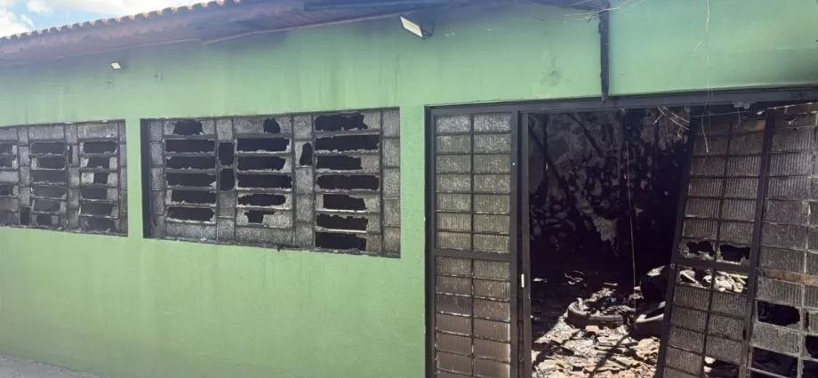 Incêndio destrói academia do Seesvig em Campo Grande
