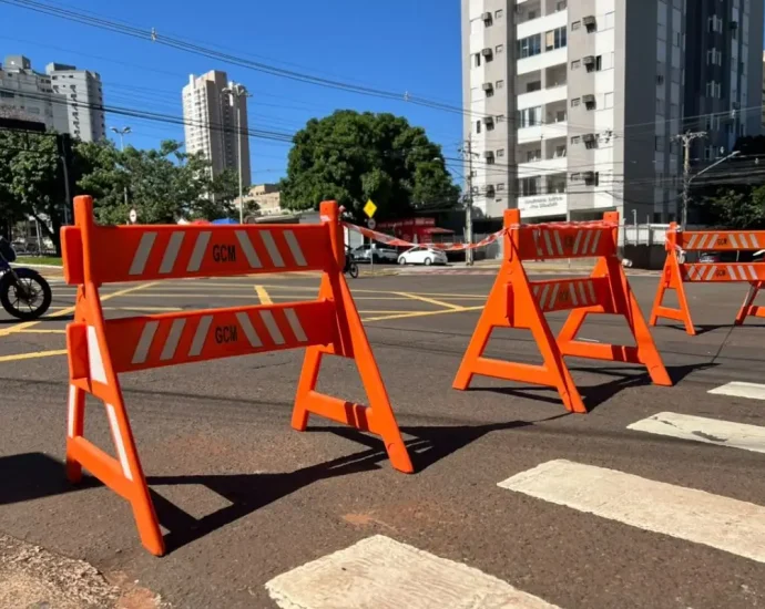 Bloqueios em Campo Grande: Confira as ruas interditadas nesta sexta-feira