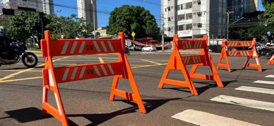 Bloqueios em Campo Grande: Confira as ruas interditadas nesta sexta-feira