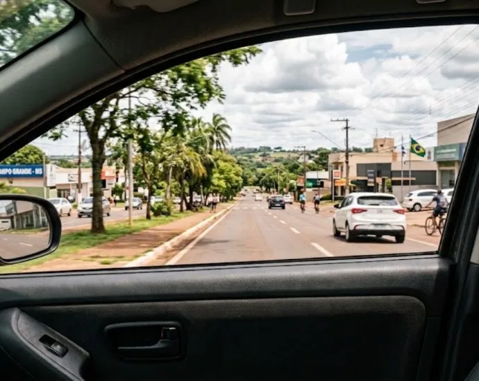 Passageiro é agredido após solicitar fechamento de janela em corrida de aplicativo