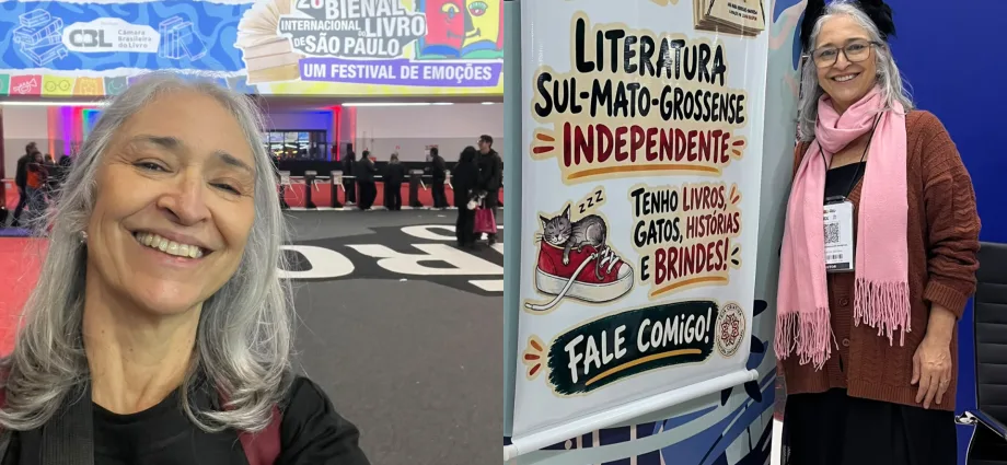 Ana Maria Rodrigues Barbosa destaca Três Lagoas na 28ª Bienal Internacional do Livro