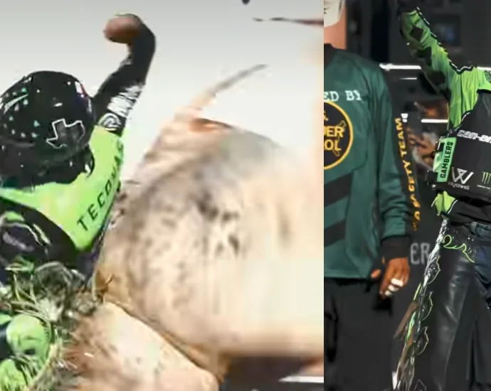 José Vitor Leme amplia recorde em etapa da PBR Teams nos EUA