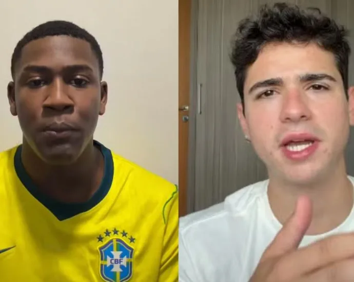 Streamer responde ator João Victor Gonçalves e o acusa de racismo