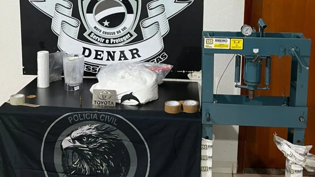 Cinco são presos por associação criminosa de tráfico de drogas em Campo Grande