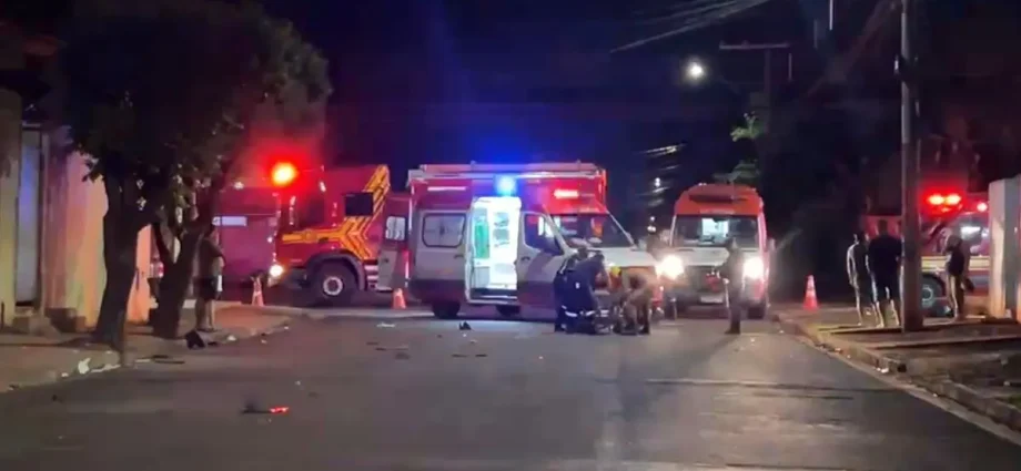 Atropelamento em Campo Grande deixa três feridos após briga em espetinho