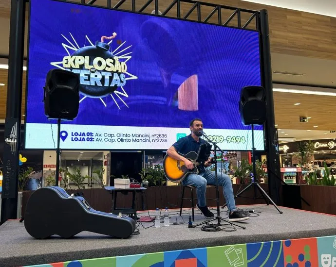 Palco Aberto promove talentos em Três Lagoas na próxima sexta-feira