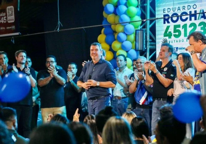 Eduardo Riedel lidera pesquisa com 57,7% em Três Lagoas