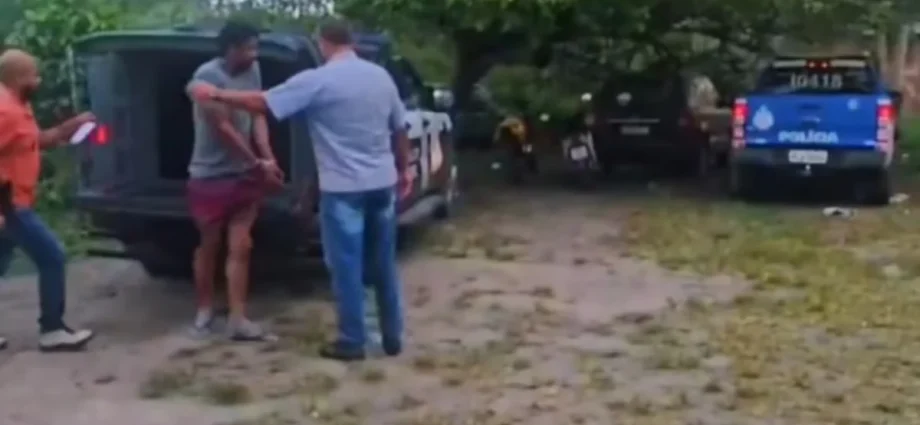 Sobrinho preso por tentativa de homicídio contra tio em Cruz das Almas