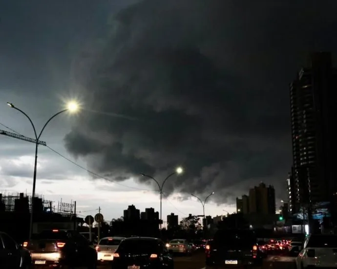 Tempestades e instabilidade em MS neste sábado devido a ciclone extratropical