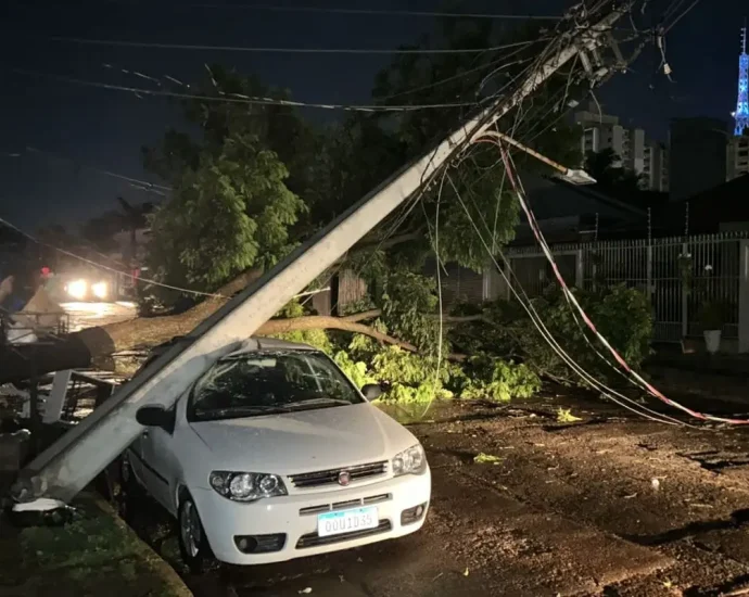 Campo Grande declara emergência após estragos de temporal