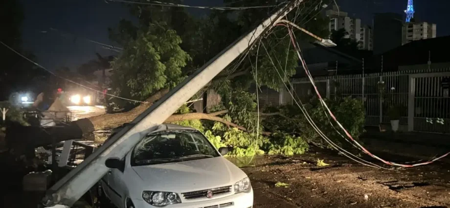 Campo Grande declara emergência após estragos de temporal