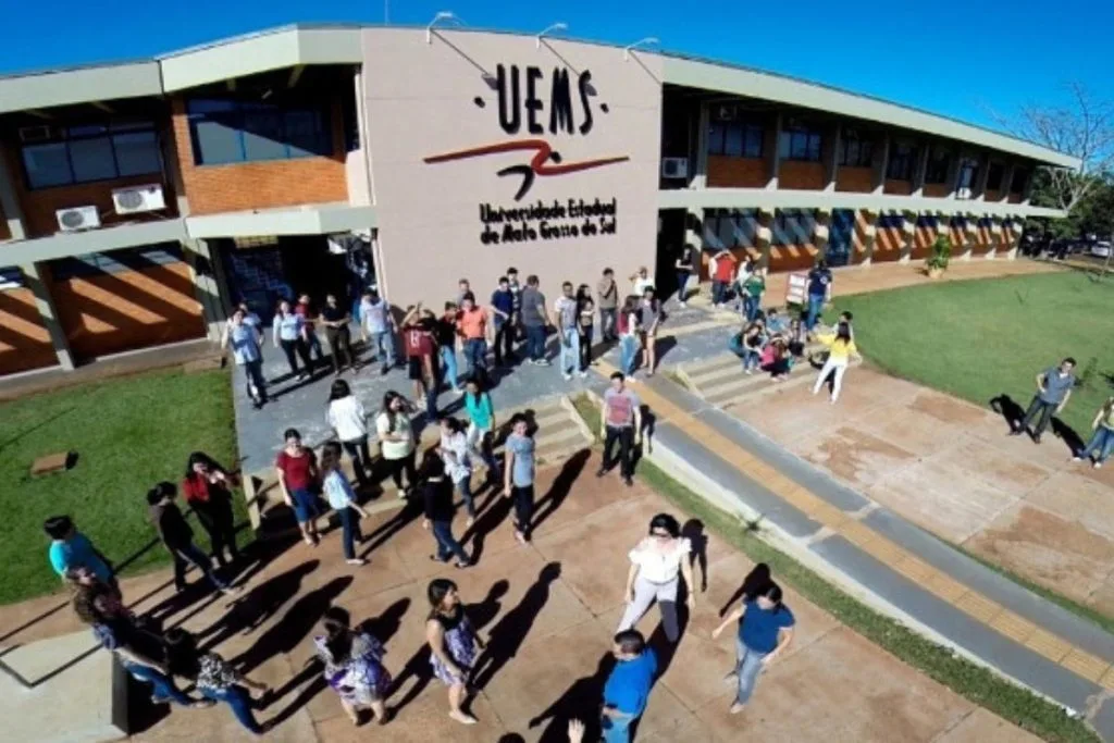Campus da UEMS em Dourados (Foto: Divulgação)