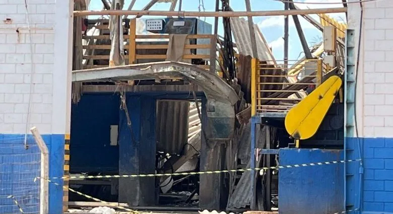 Desabamento em Dourados deixa trabalhador ferido e gera preocupações