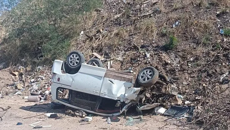 Acidente com carro da Bolívia deixa três feridos em Corumbá