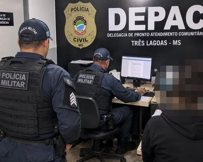 Mulher pede socorro à mãe após ser trancada em casa pelo companheiro em Três Lagoas